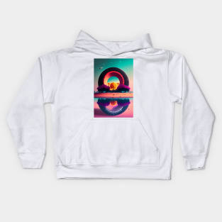 Serene Haze Kids Hoodie